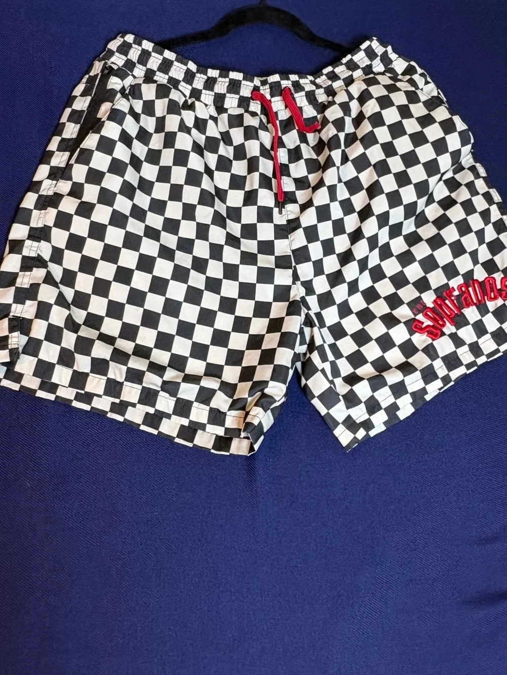 Sopranos Shoe Palace Checkered Shorts - Large